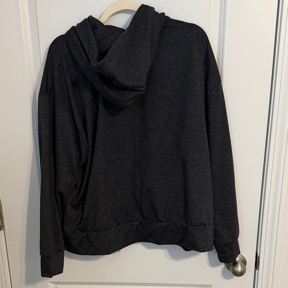 Athletic Works Black Zip-Up Hoodie - Picture 3 of 3